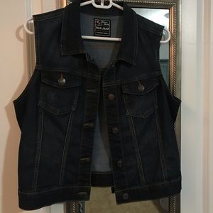 jean jacket cut off